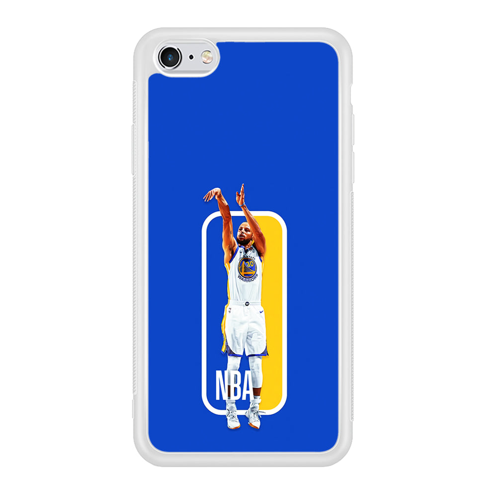 Stephen Curry Golden State Warriors iPhone 6 | 6s Case-Phone Case-Rubber White (2D Case)-Altracase