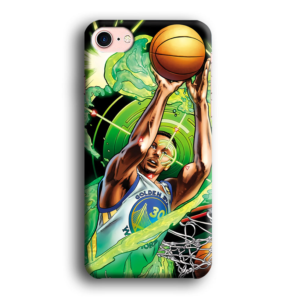 Stephen Curry Jump Art iPhone 7 Case-Phone Case-3D Case-Altracase