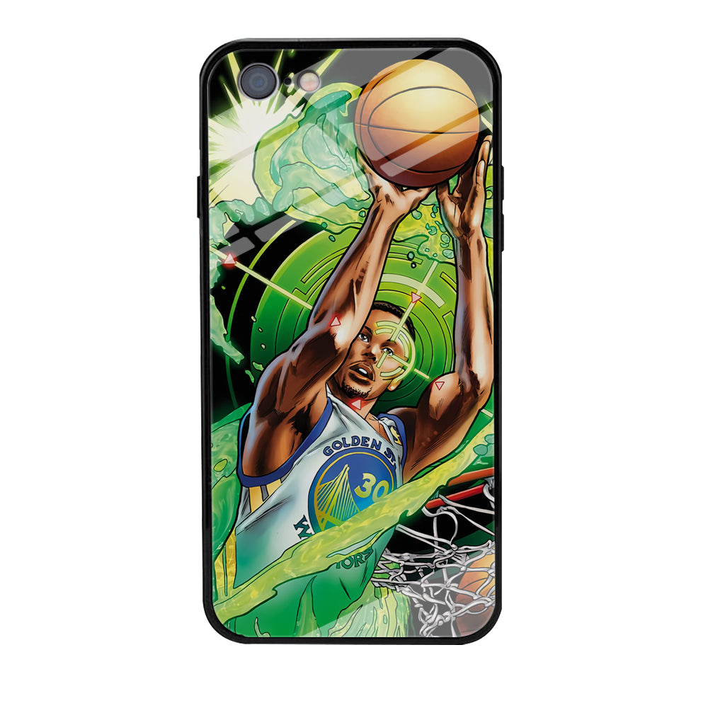 Stephen Curry Jump Art iPhone 6 | 6s Case-Phone Case-Tempered Glass Case-Altracase