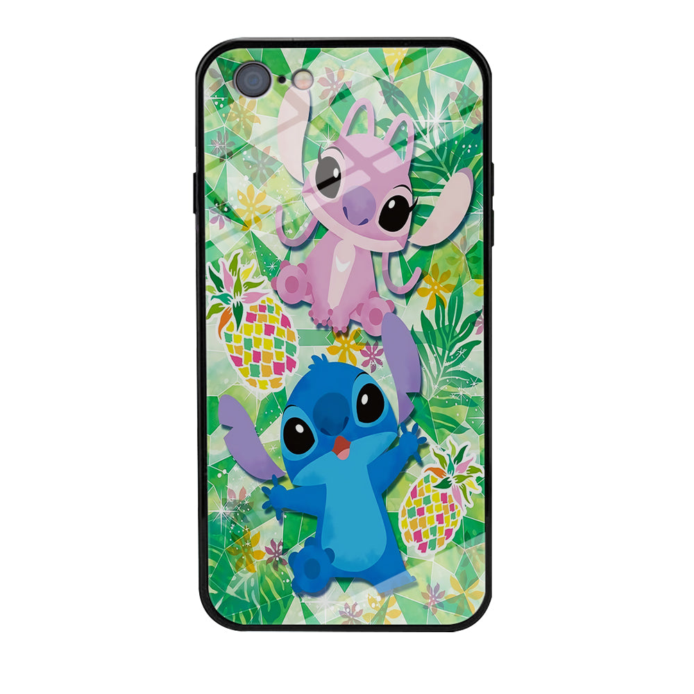 Stitch and Angel Fruit iPhone 6 | 6s Case-Phone Case-Tempered Glass Case-Altracase