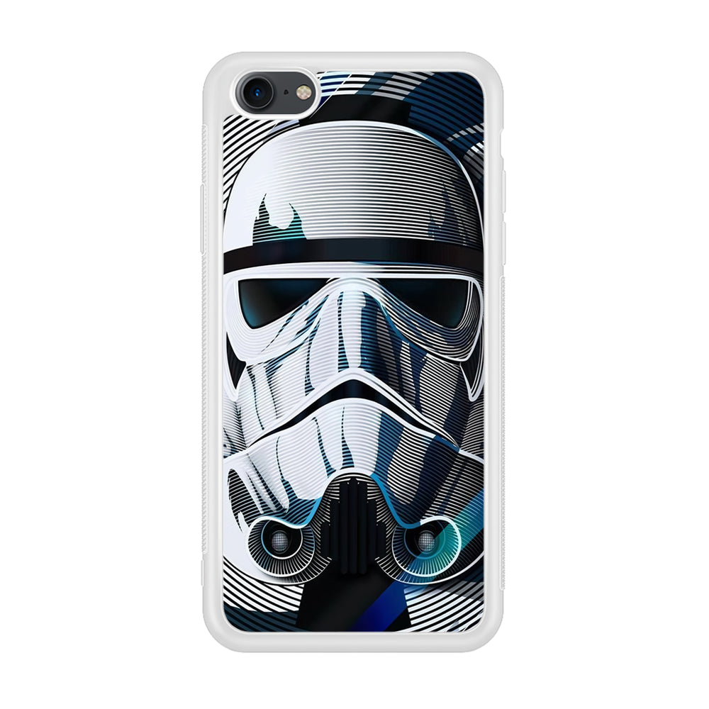 Stormtrooper Face Star Wars iPhone 7 Case-Phone Case-Rubber White (2D Case)-Altracase