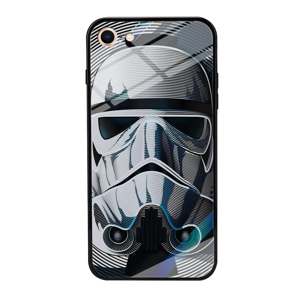 Stormtrooper Face Star Wars iPhone 7 Case-Phone Case-Tempered Glass Case-Altracase