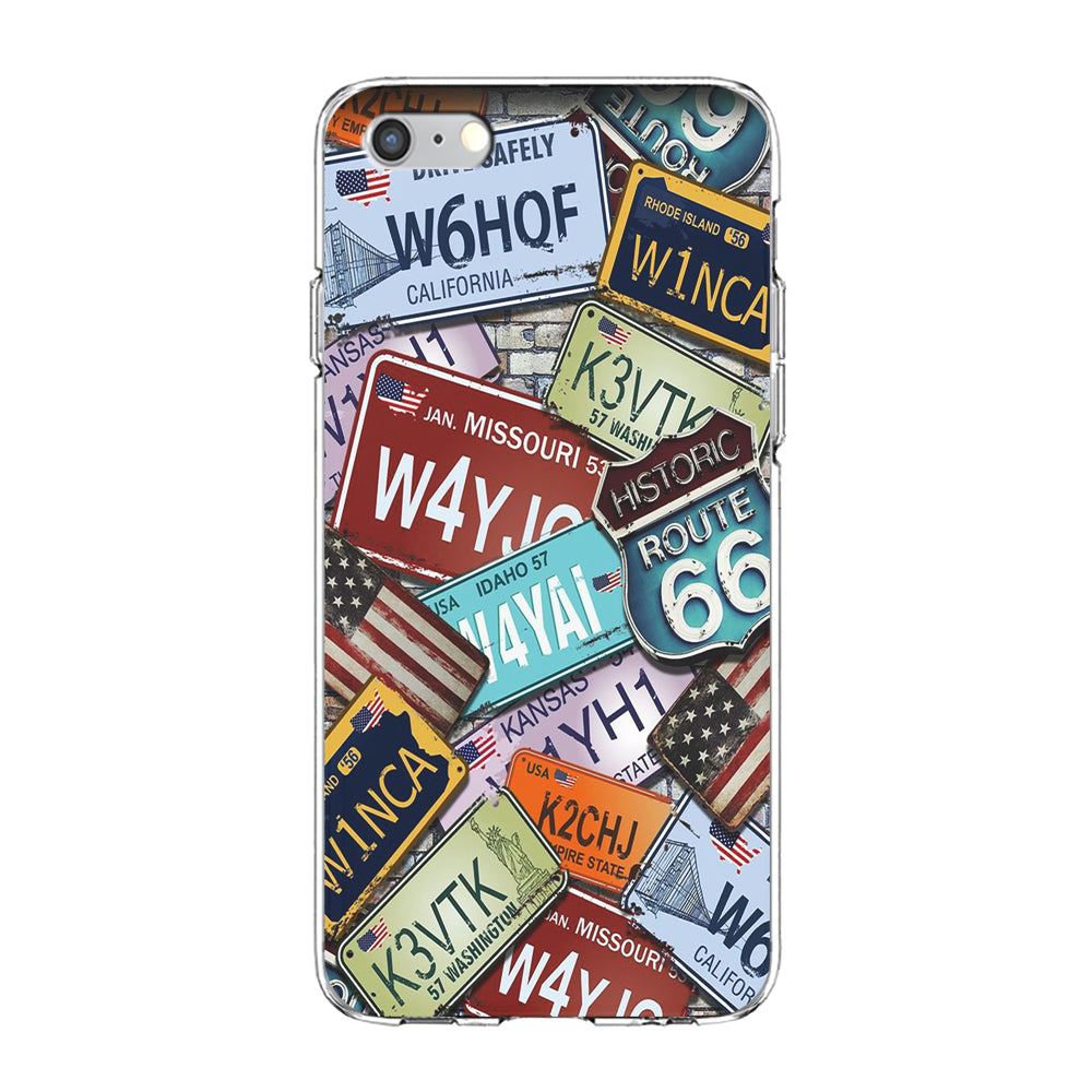 Street Signs USA iPhone 6 | 6s Case-Phone Case-Clear Soft Case-Altracase
