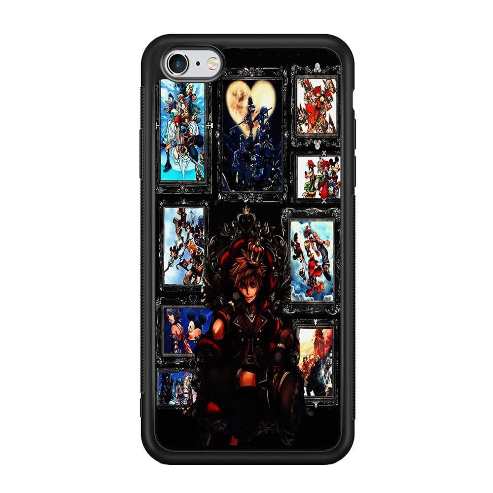 The Legendary Kingdom Hearts iPhone 6 | 6s Case-Phone Case-Rubber Black (2D Case)-Altracase