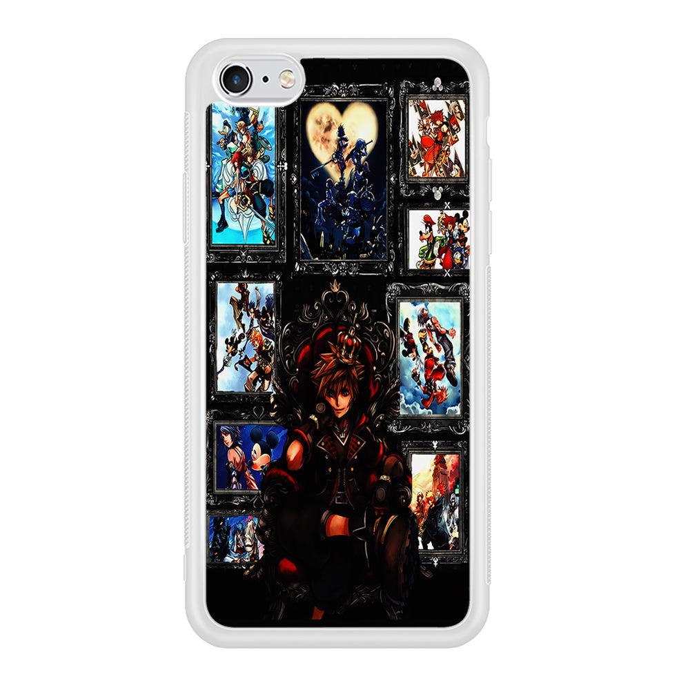 The Legendary Kingdom Hearts iPhone 6 | 6s Case-Phone Case-Rubber White (2D Case)-Altracase