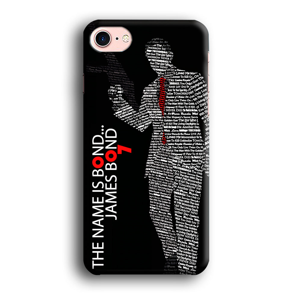 The Name is James Bond iPhone 7 Case-Phone Case-3D Case-Altracase
