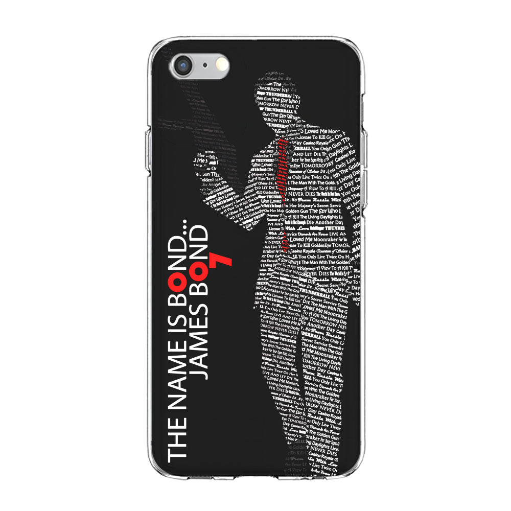 The Name is James Bond iPhone 6 | 6s Case-Phone Case-Clear Soft Case-Altracase