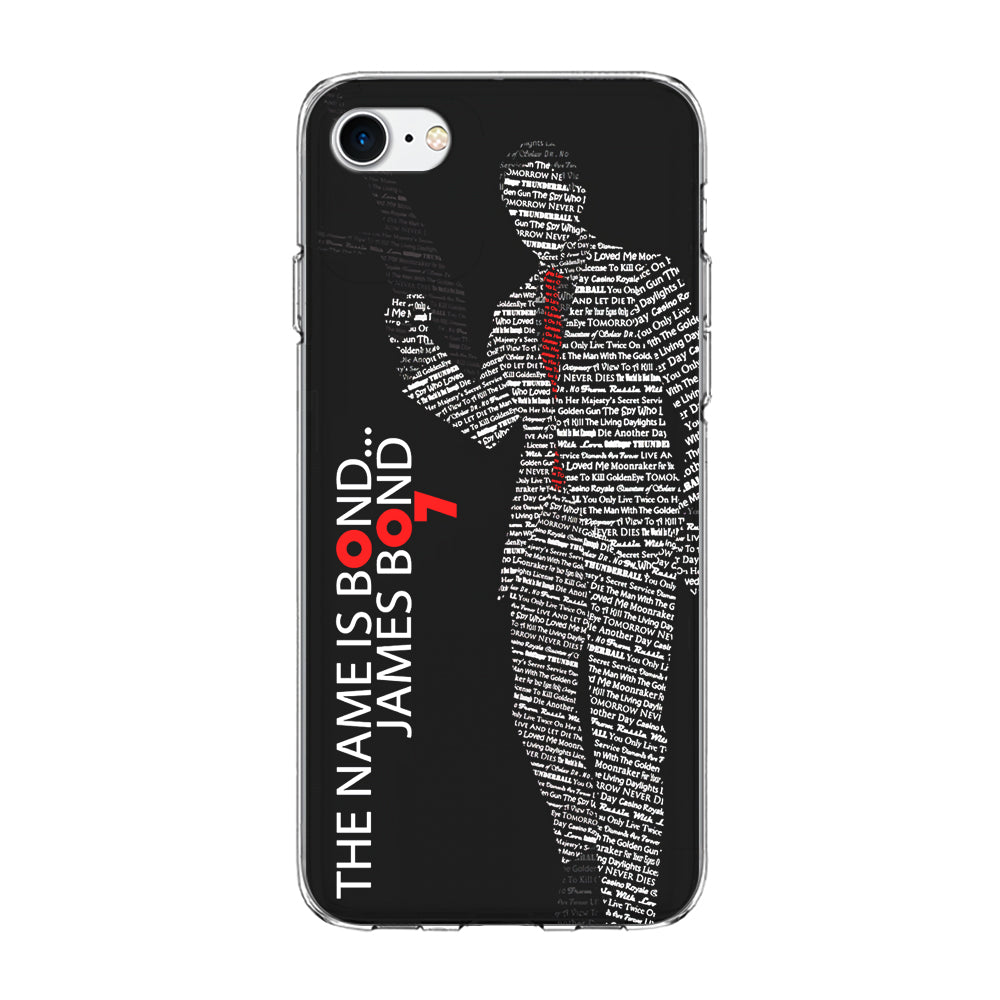 The Name is James Bond iPhone 7 Case-Phone Case-Clear Soft Case-Altracase