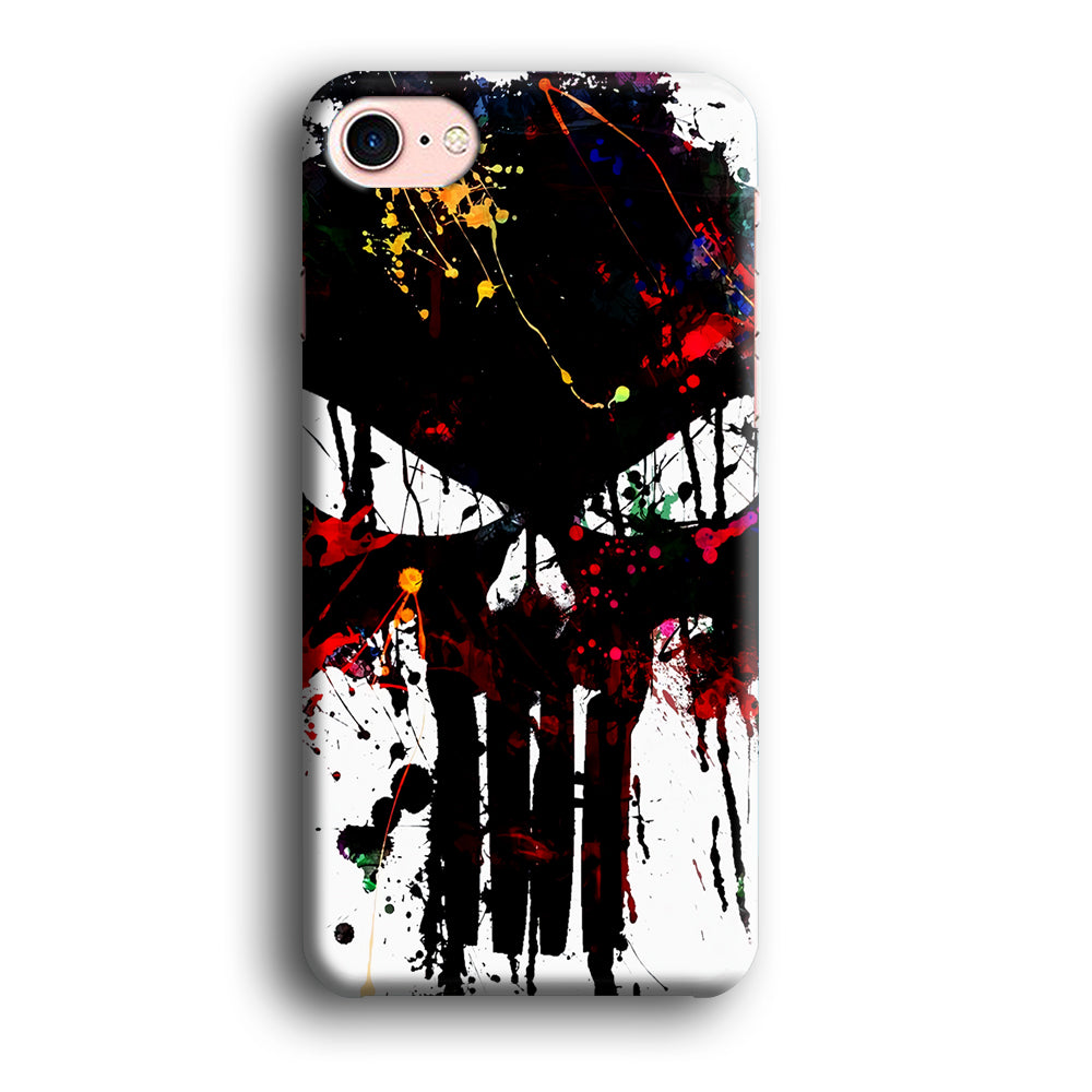 The Punisher Abstract Painting iPhone 7 Case-Phone Case-3D Case-Altracase