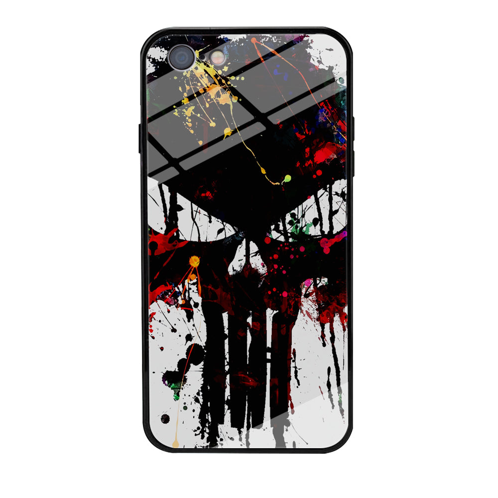 The Punisher Abstract Painting iPhone 6 | 6s Case-Phone Case-Tempered Glass Case-Altracase