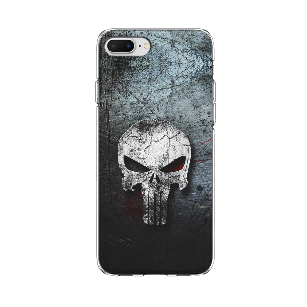 The Punisher Logo iPhone 7 Plus Case-Phone Case-Clear Soft Case-Altracase