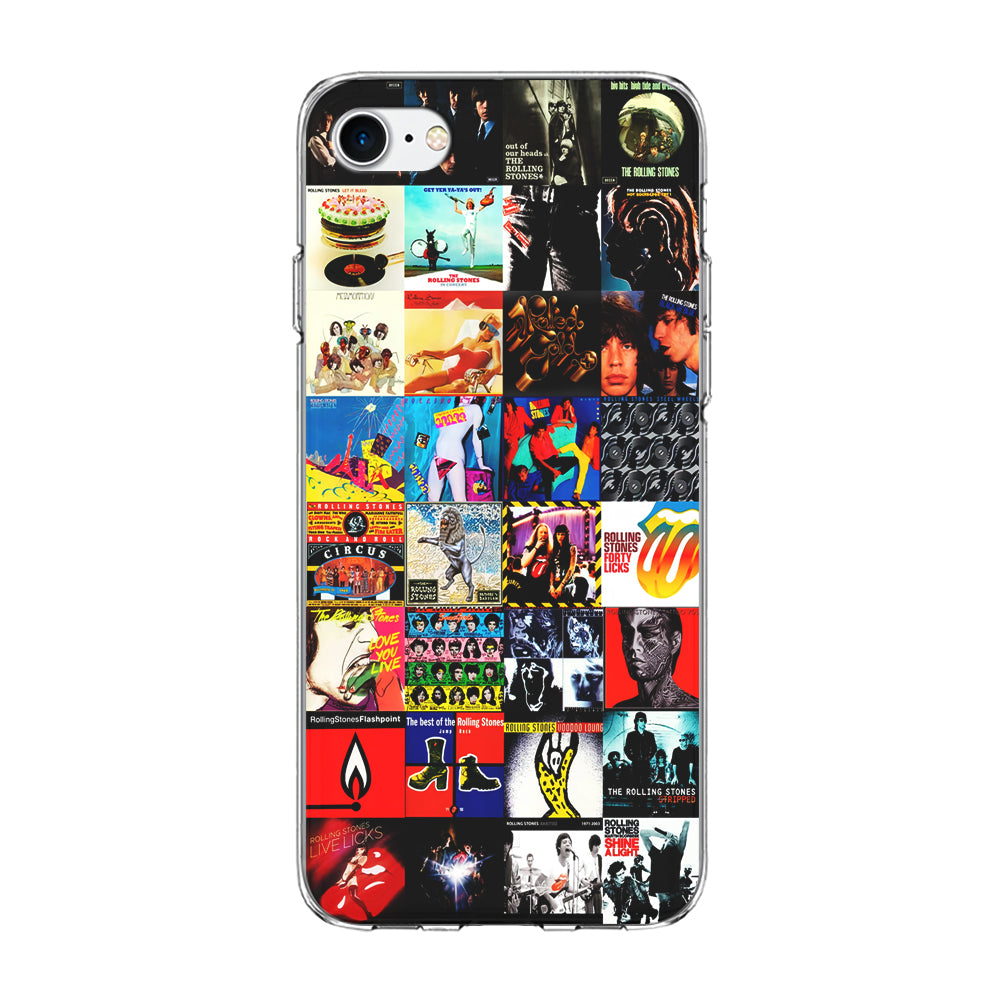 The Rolling Stones Album iPhone 7 Case-Phone Case-Clear Soft Case-Altracase