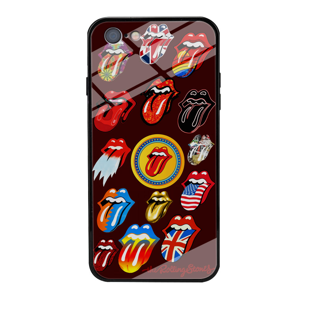 The Rolling Stones Art iPhone 6 Plus | 6s Plus Case-Phone Case-Tempered Glass Case-Altracase