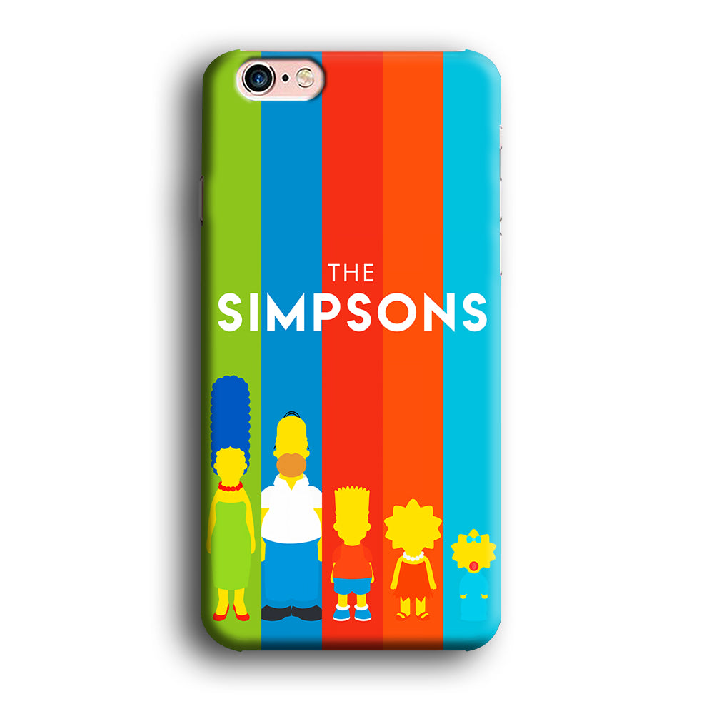 The Simpson Family Colorful iPhone 6 | 6s Case-Phone Case-3D Case-Altracase