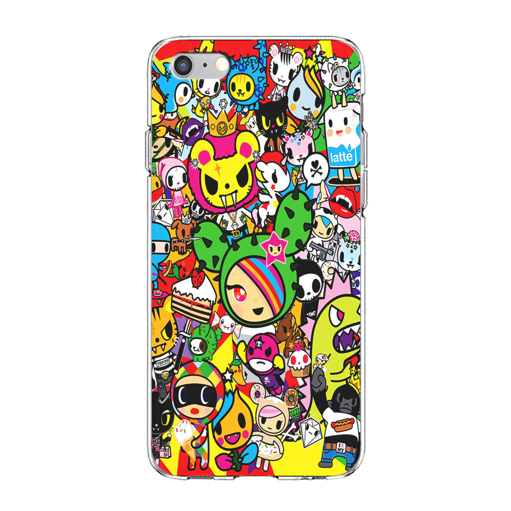 Tokidoki Cute Cartoon iPhone 6 Plus | 6s Plus Case-Phone Case-Clear Soft Case-Altracase