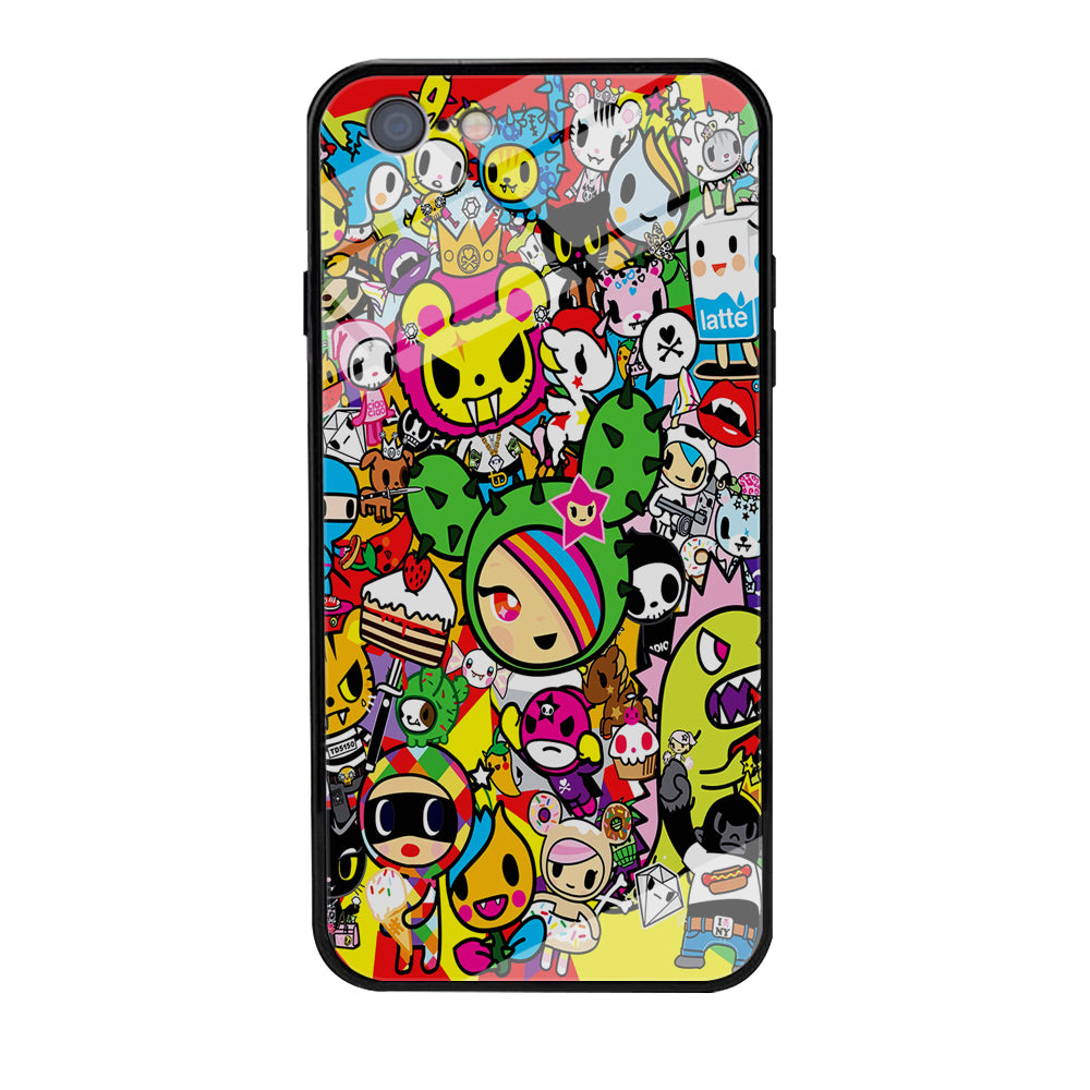 Tokidoki Cute Cartoon iPhone 6 | 6s Case-Phone Case-Tempered Glass Case-Altracase