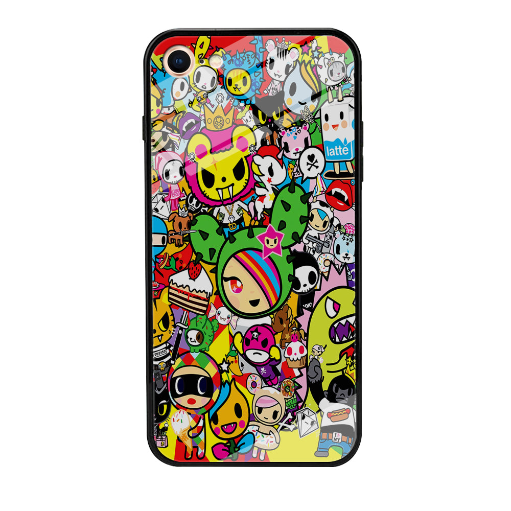 Tokidoki Cute Cartoon iPhone 7 Case-Phone Case-Tempered Glass Case-Altracase