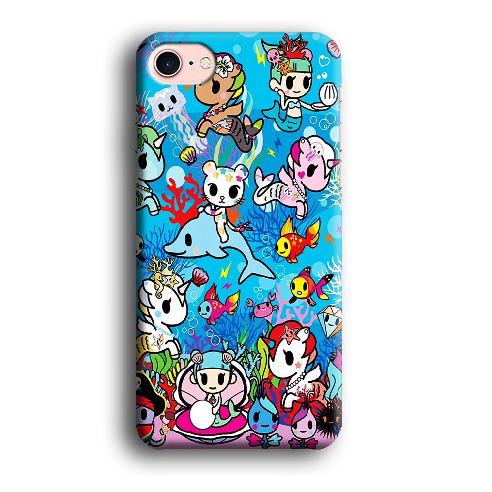 Tokidoki Sea Unicorn iPhone 7 Case-Phone Case-3D Case-Altracase