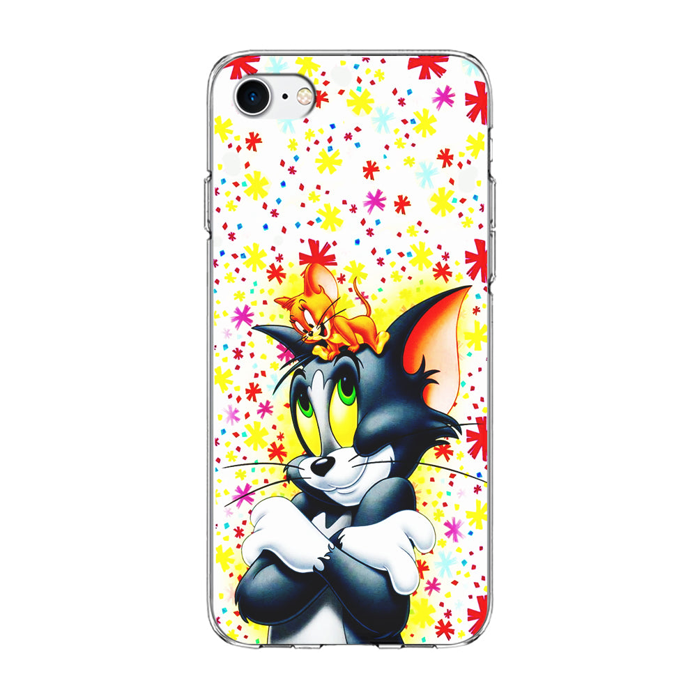 Tom and Jerry Motif iPhone 7 Case-Phone Case-Clear Soft Case-Altracase
