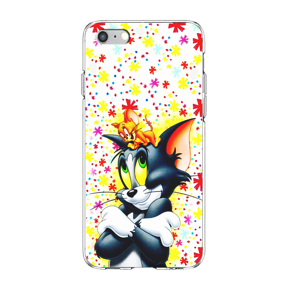 Tom and Jerry Motif iPhone 6 Plus | 6s Plus Case-Phone Case-Clear Soft Case-Altracase