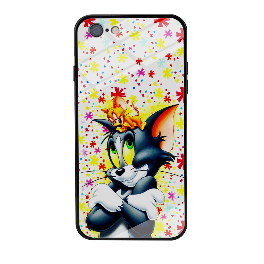 Tom and Jerry Motif iPhone 6 | 6s Case-Phone Case-Tempered Glass Case-Altracase