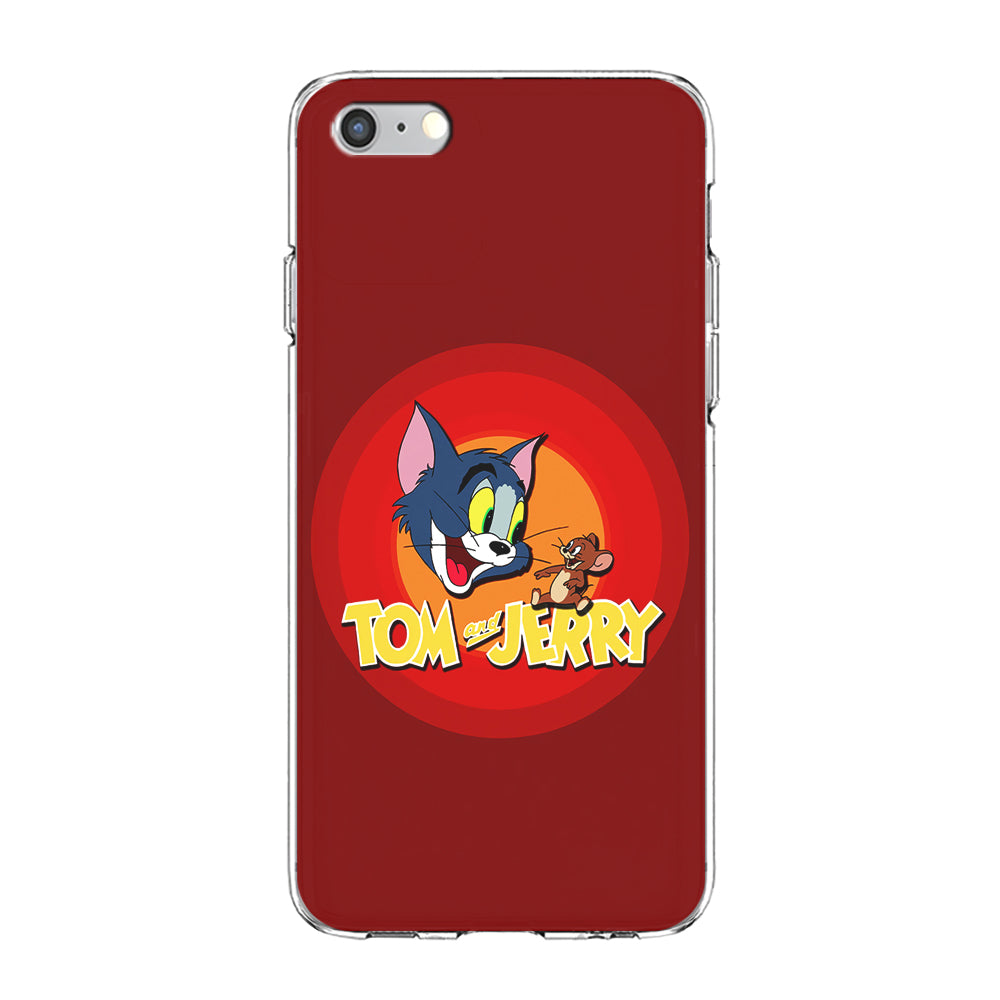 Tom and Jerry Red iPhone 6 Plus | 6s Plus Case-Phone Case-Clear Soft Case-Altracase