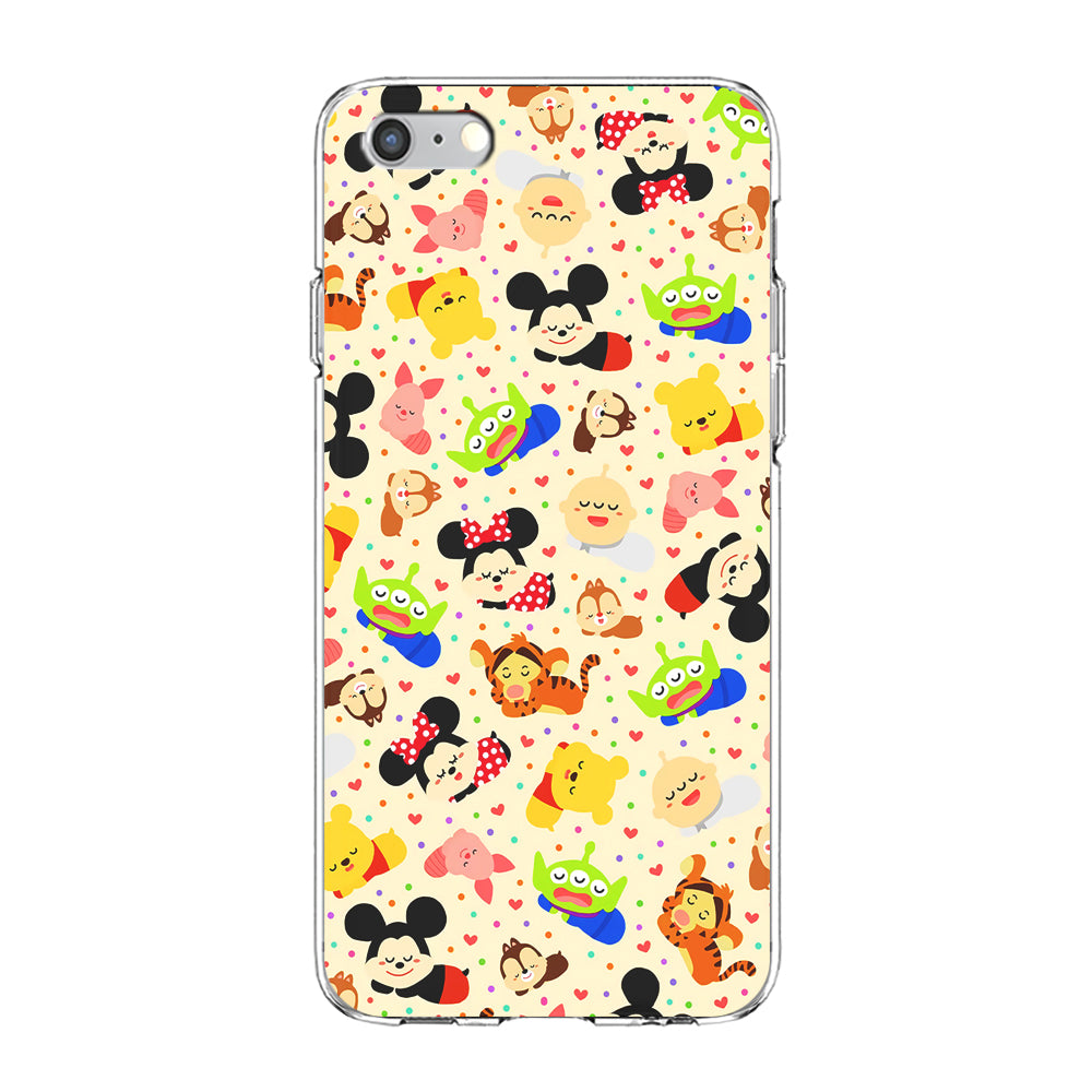 Tsum Tsum Cute Cartoon iPhone 6 | 6s Case-Phone Case-Clear Soft Case-Altracase