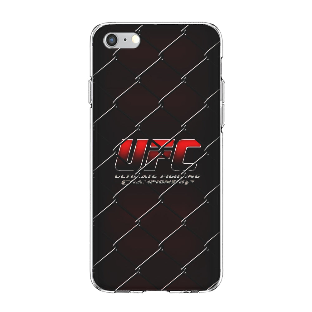 UFC Logo Ring iPhone 6 Plus | 6s Plus Case-Phone Case-Clear Soft Case-Altracase