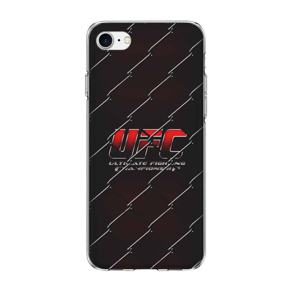 UFC Logo Ring iPhone 7 Case-Phone Case-Clear Soft Case-Altracase