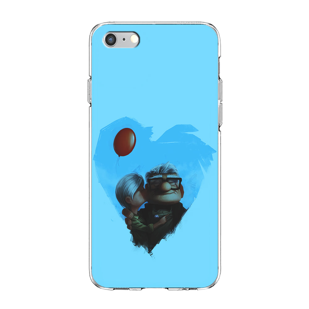 UP Ellie Kissing Carl iPhone 6 Plus | 6s Plus Case-Phone Case-Clear Soft Case-Altracase