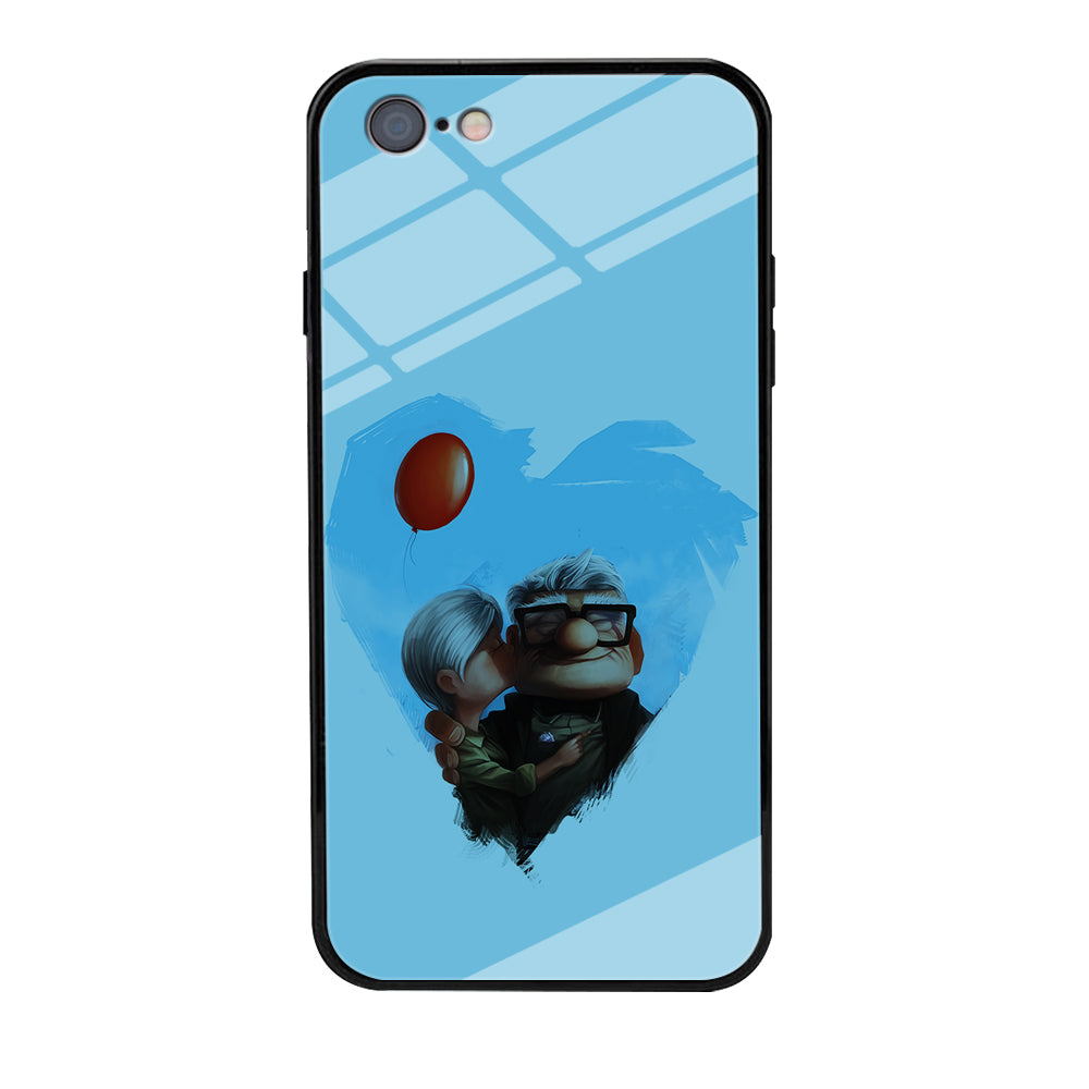 UP Ellie Kissing Carl iPhone 6 | 6s Case-Phone Case-Tempered Glass Case-Altracase