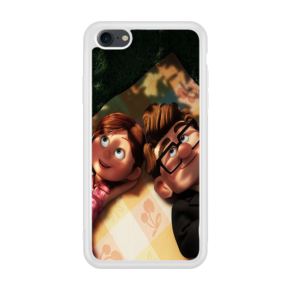 UP Ellie and Carl iPhone 7 Case-Phone Case-Rubber White (2D Case)-Altracase