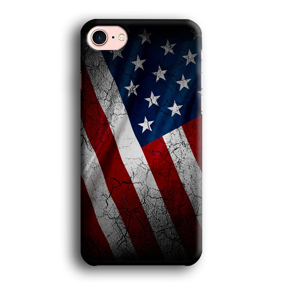 USA Flag 001 iPhone 7 Case-Phone Case-3D Case-Altracase