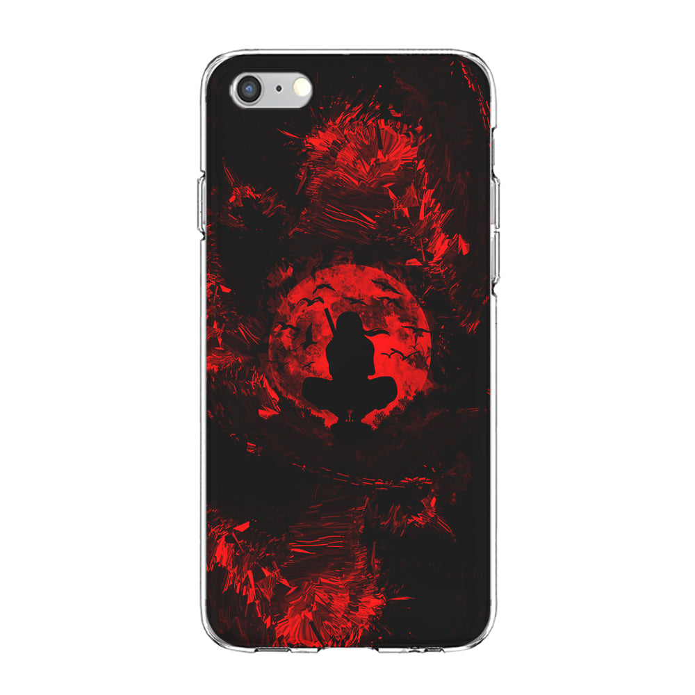 Uchiha Itachi Silhouette iPhone 6 Plus | 6s Plus Case-Phone Case-Clear Soft Case-Altracase