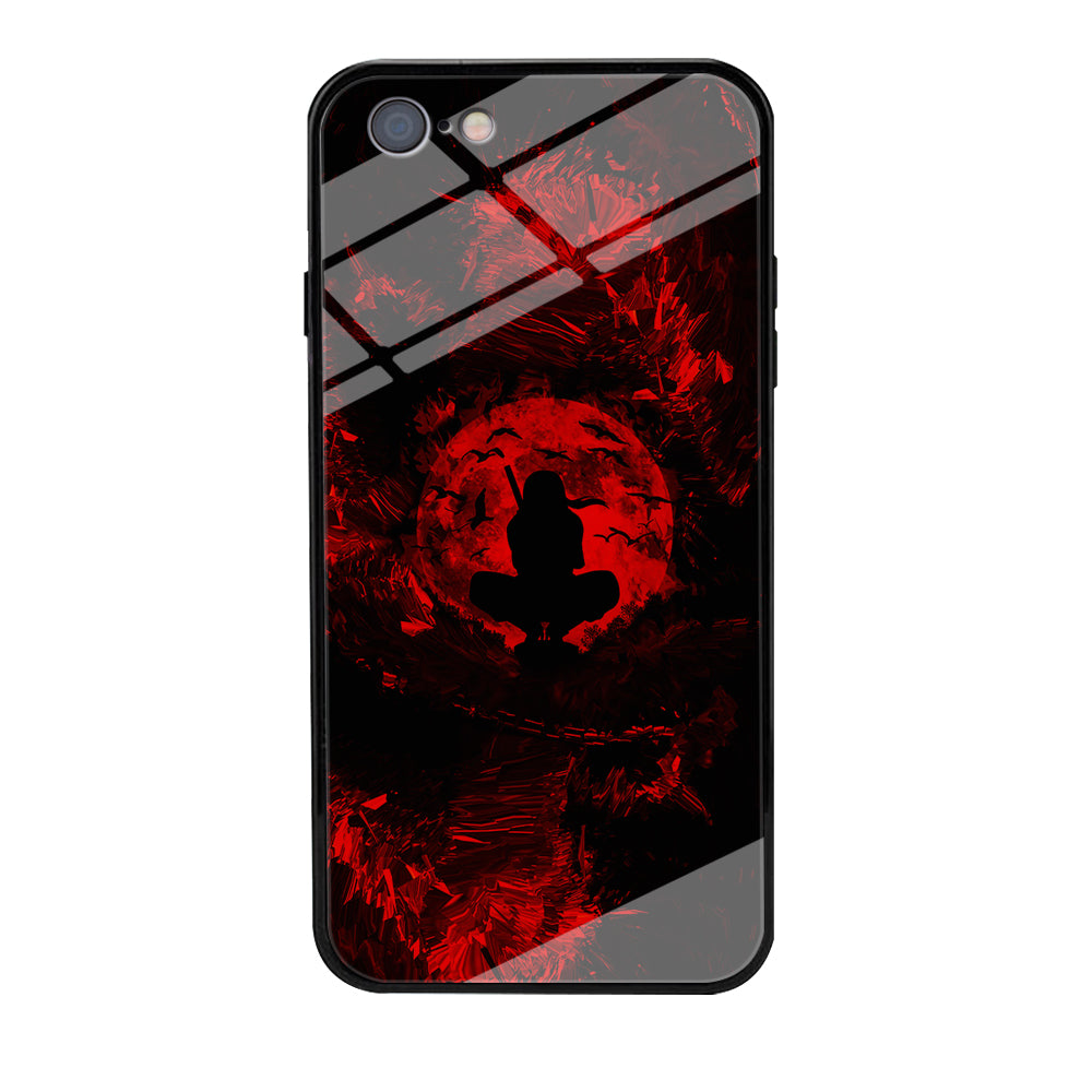 Uchiha Itachi Silhouette iPhone 6 | 6s Case-Phone Case-Tempered Glass Case-Altracase