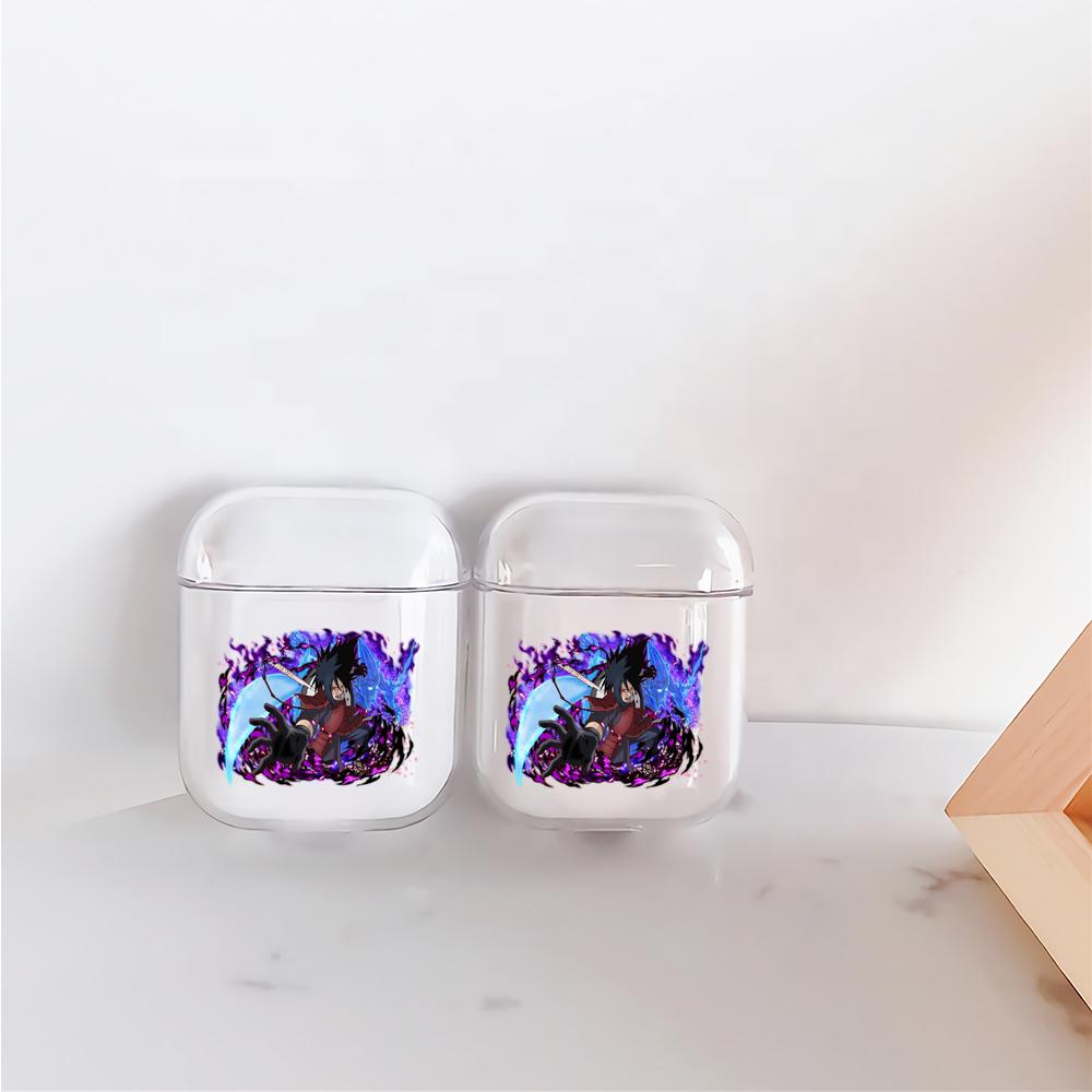 Uchiha Madara Hard Plastic Protective Clear Case Cover For Apple Airpods-AirPod Case-Altracase