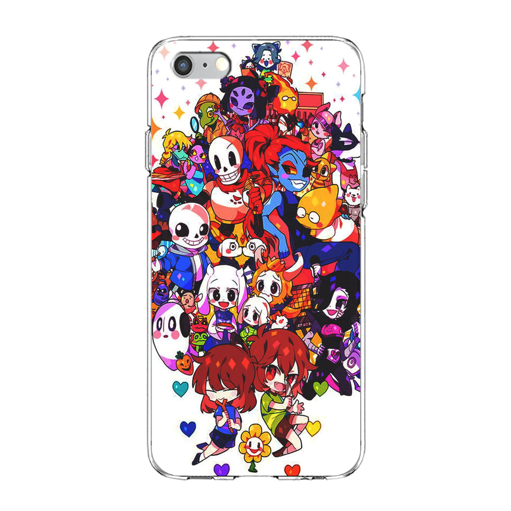 Undertale White iPhone 6 | 6s Case-Phone Case-Clear Soft Case-Altracase
