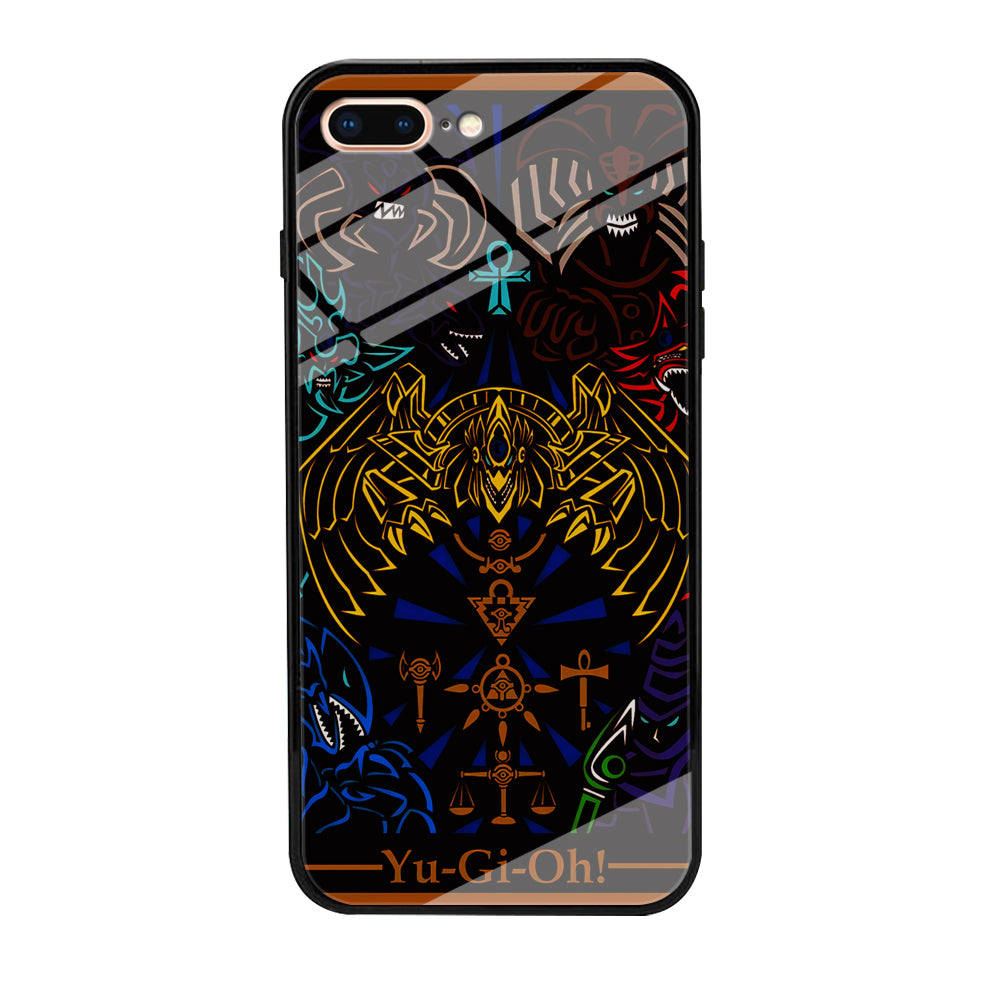 Yu-Gi-Oh Egyptian Gods Card iPhone 7 Plus Case-Phone Case-Tempered Glass Case-Altracase