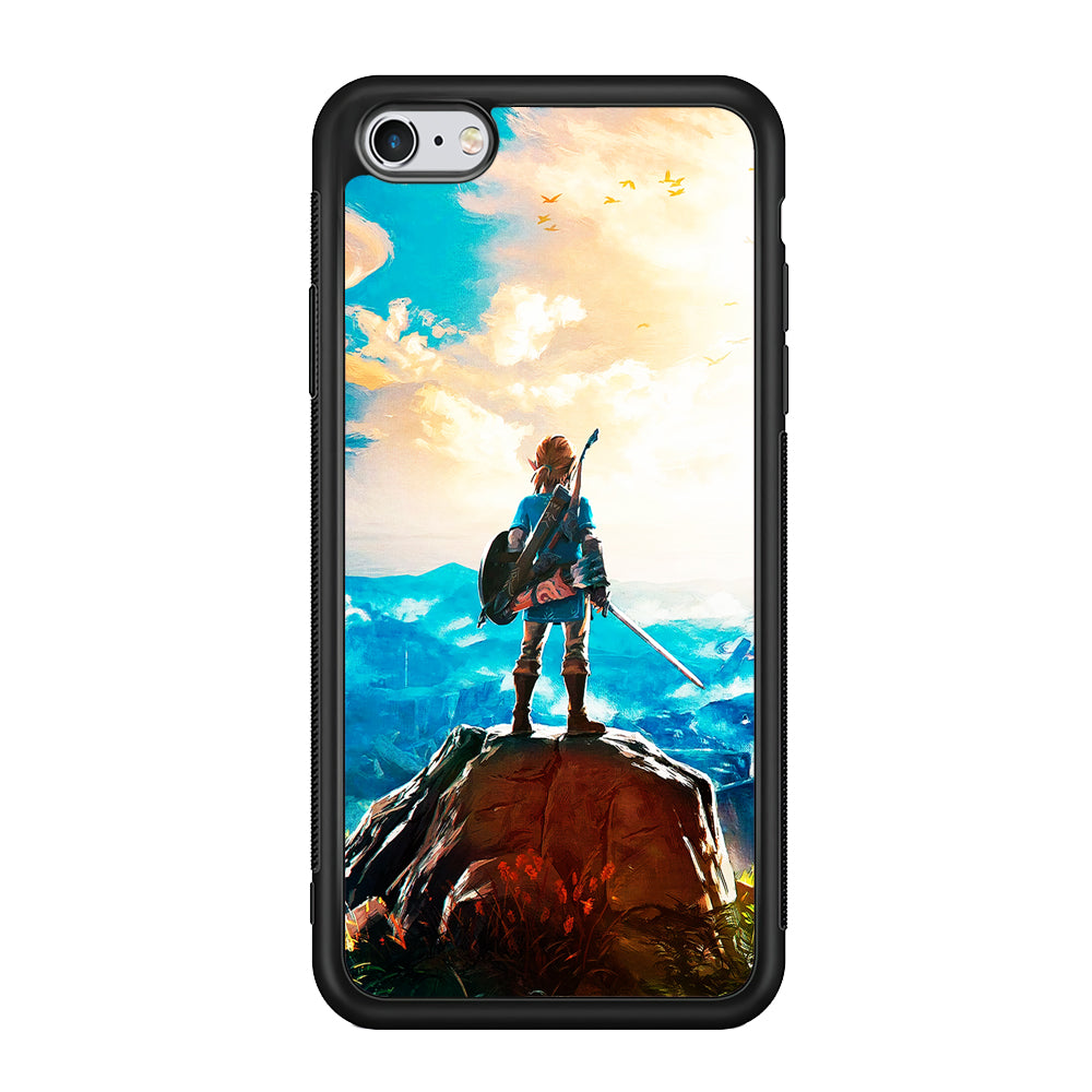 Zelda Breath Of The Wild iPhone 6 Plus | 6s Plus Case-Phone Case-Rubber Black (2D Case)-Altracase