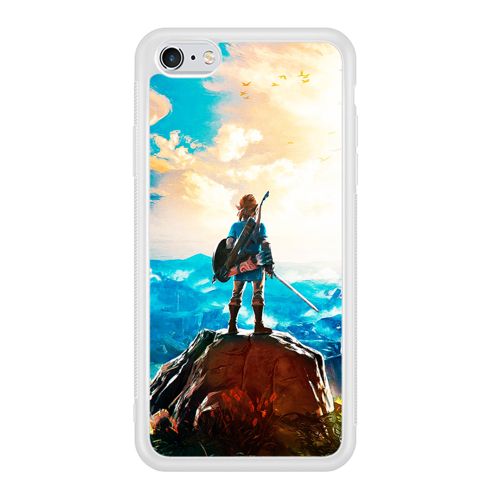 Zelda Breath Of The Wild iPhone 6 Plus | 6s Plus Case-Phone Case-Rubber White (2D Case)-Altracase