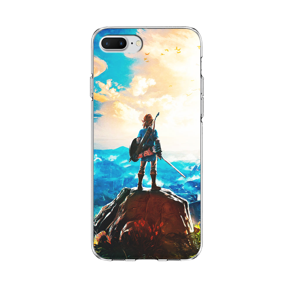 Zelda Breath Of The Wild iPhone 7 Plus Case-Phone Case-Clear Soft Case-Altracase