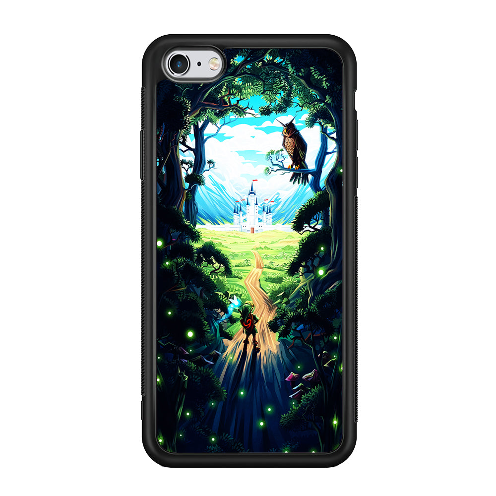 Zelda Ocarina Of Time iPhone 6 | 6s Case-Phone Case-Rubber Black (2D Case)-Altracase