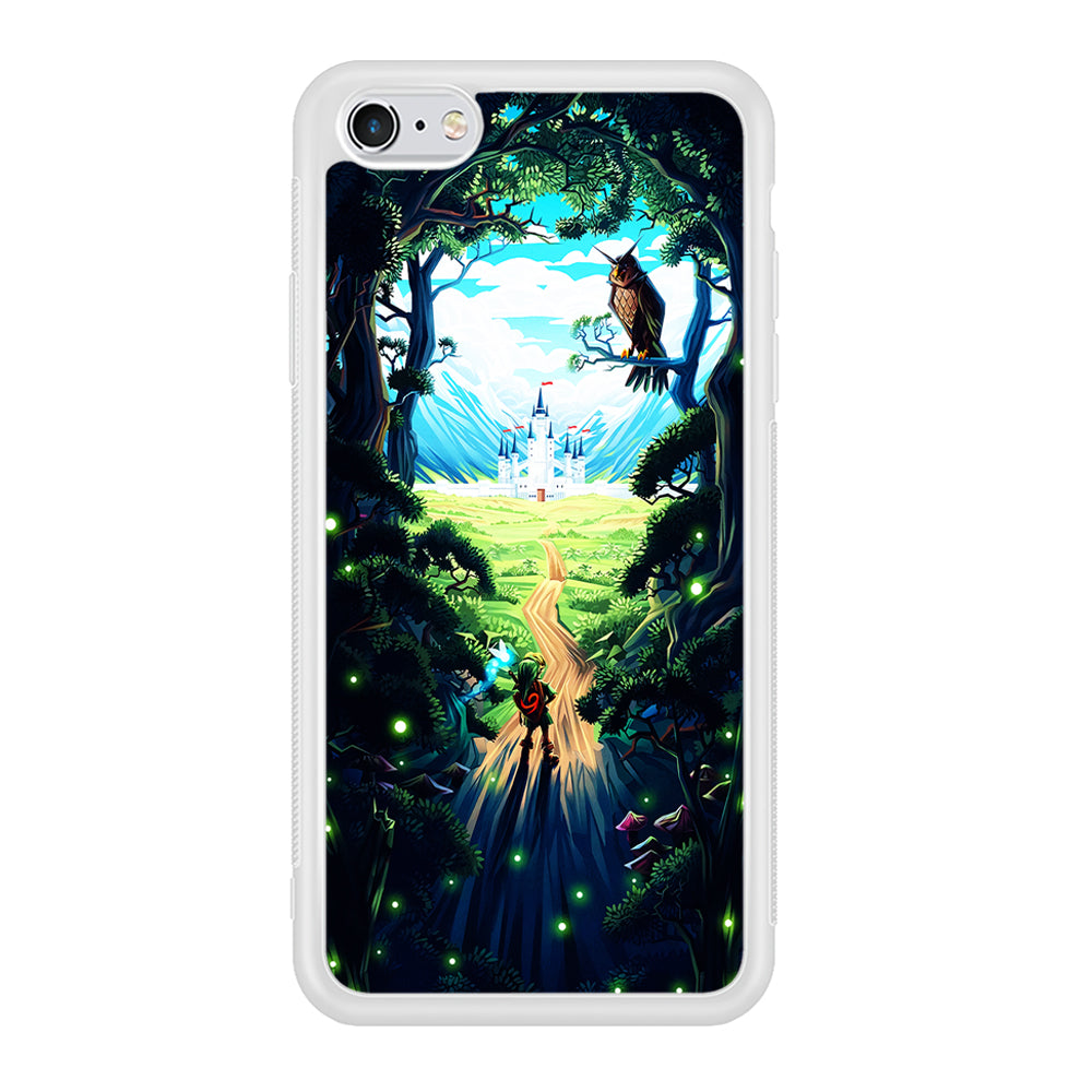 Zelda Ocarina Of Time iPhone 6 | 6s Case-Phone Case-Rubber White (2D Case)-Altracase