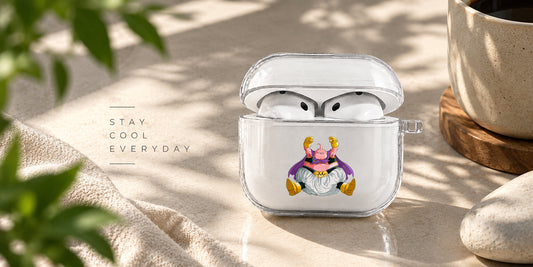 Dragon Ball Z The Innocent Majin Protective Apple Airpods Pro 3 Clear Case