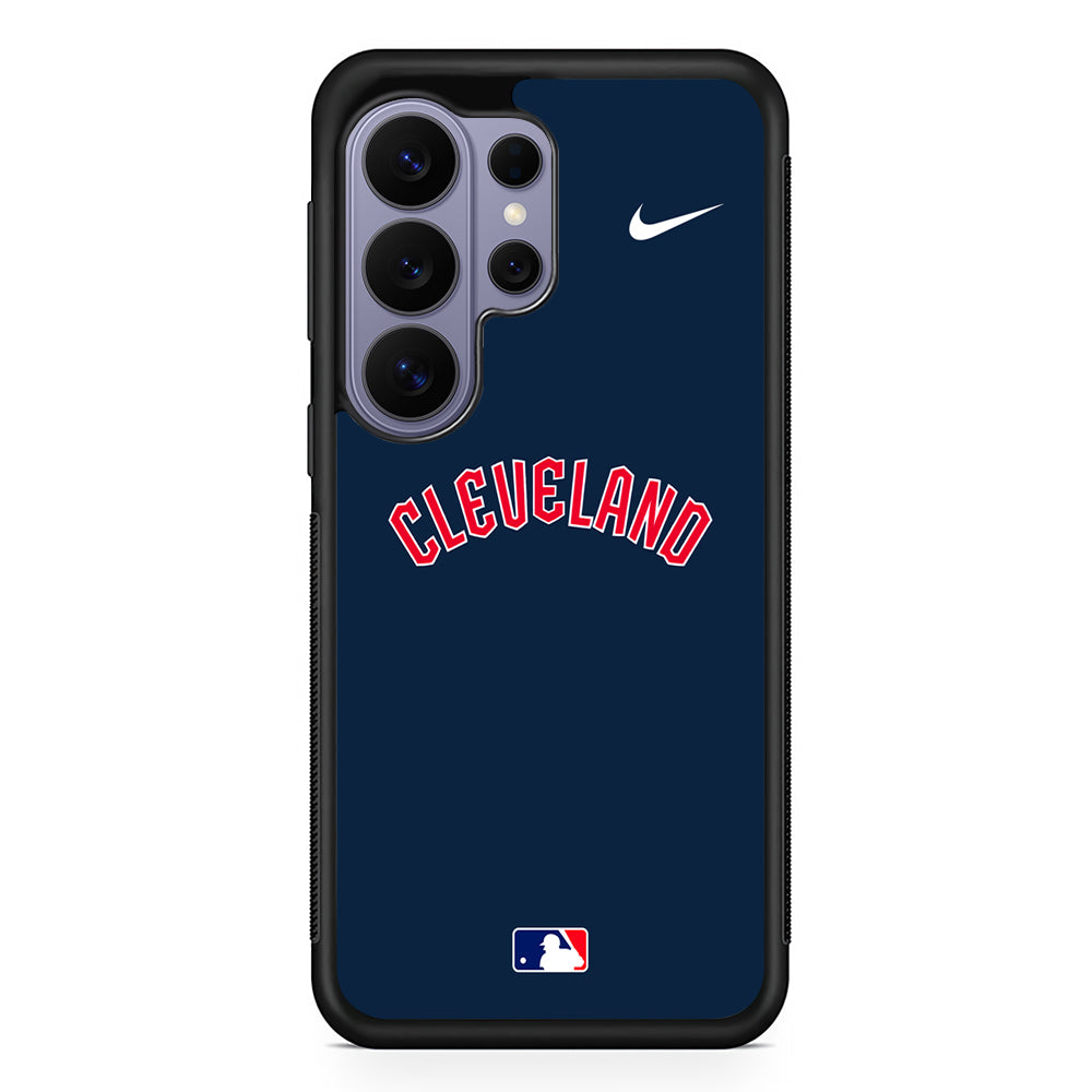 MLB Cleveland Guardians Navy Nike Samsung Galaxy S26 Ultra Case | Slim Durable Protective Cover
