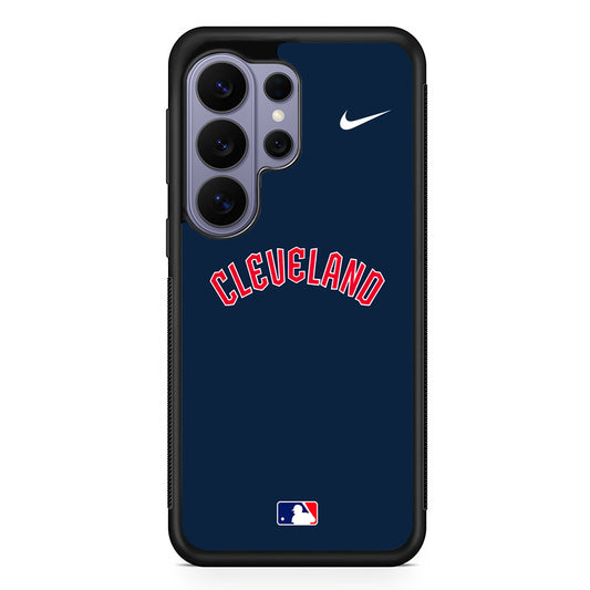 MLB Cleveland Guardians Navy Nike Samsung Galaxy S26 Ultra Case | Slim Durable Protective Cover