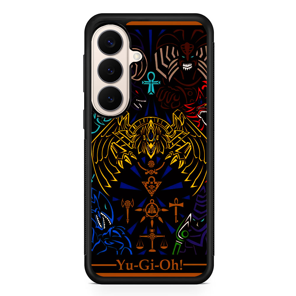 Yu-Gi-Oh Egyptian Gods Card Samsung Galaxy S26 Case | Durable Protective Rubber Cover