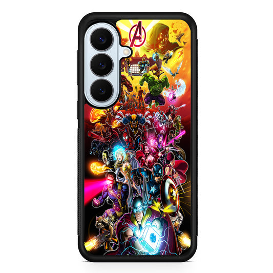 Marvel Avengers Alliance Assemble Samsung Galaxy S26 Plus Case | Slim Protective Rubber Cover