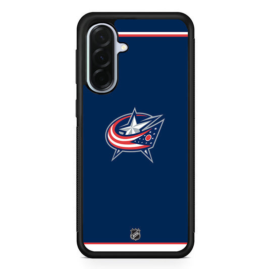 NHL Columbus Blue Jackets Team Samsung Galaxy A36 Case | Durable Samsung Galaxy A36 Protective Case