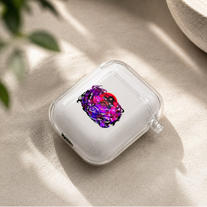 Uchiha Madara Ultimate Jutsu Protective Clear Case Cover For Apple Airpods | Soft Silicone AirPods 1 / 2 Case | Protective Cover